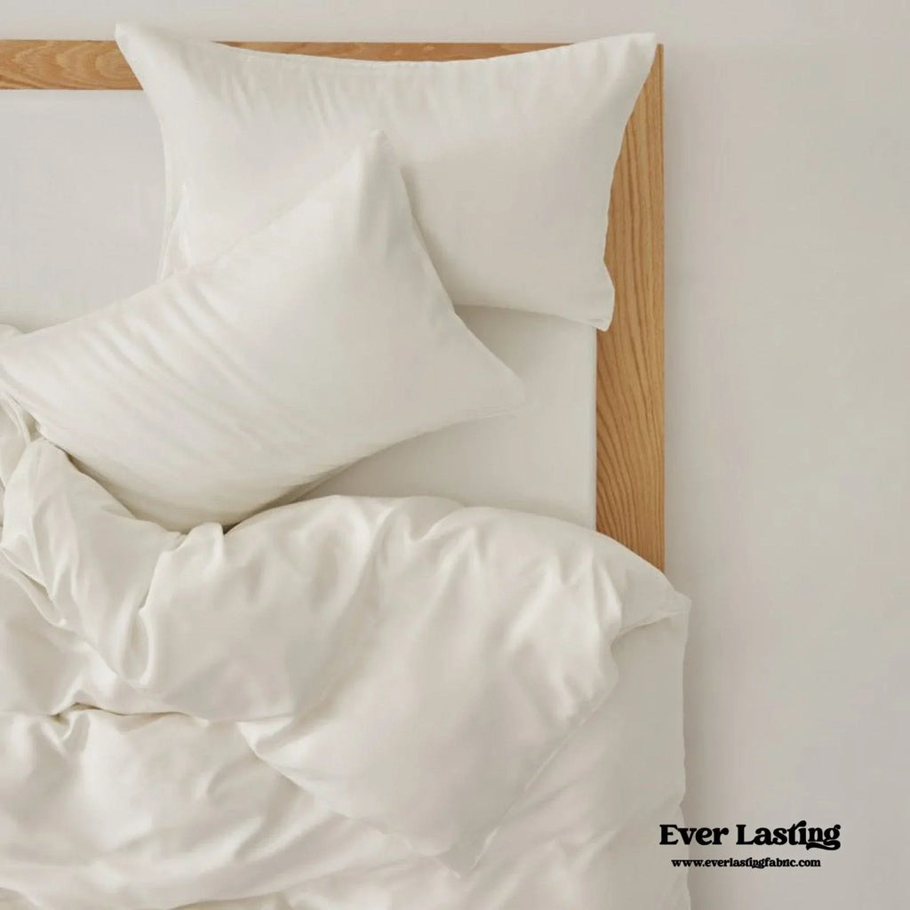 Adeline Pastel Silky Cooling Tencel™ Bedding Set / Coffee, alternate view - House Of Avana