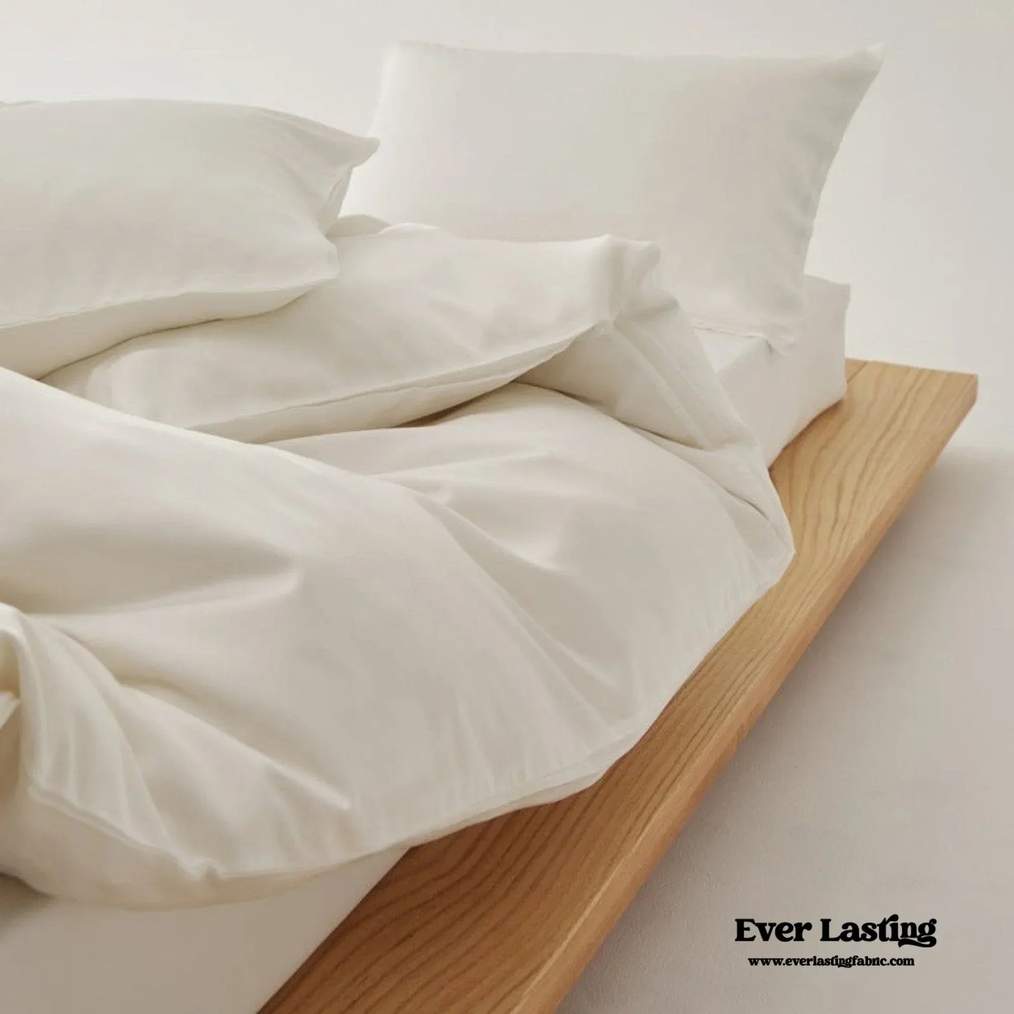 Adeline Pastel Silky Cooling Tencel™ Bedding Set / Coffee, alternate view - House Of Avana