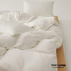 Adeline Pastel Silky Cooling Tencel™ Bedding Set / Coffee, alternate view - House Of Avana