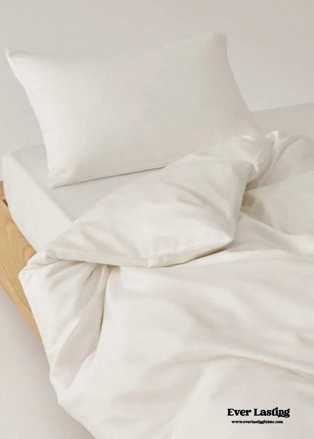 Adeline Pastel Silky Cooling Tencel™ Bedding Set / Coffee, alternate view - House Of Avana