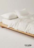 Adeline Pastel Silky Cooling Tencel™ Bedding Set / Coffee, alternate view - House Of Avana