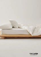 Adeline Pastel Silky Cooling Tencel™ Bedding Set / Coffee, alternate view - House Of Avana