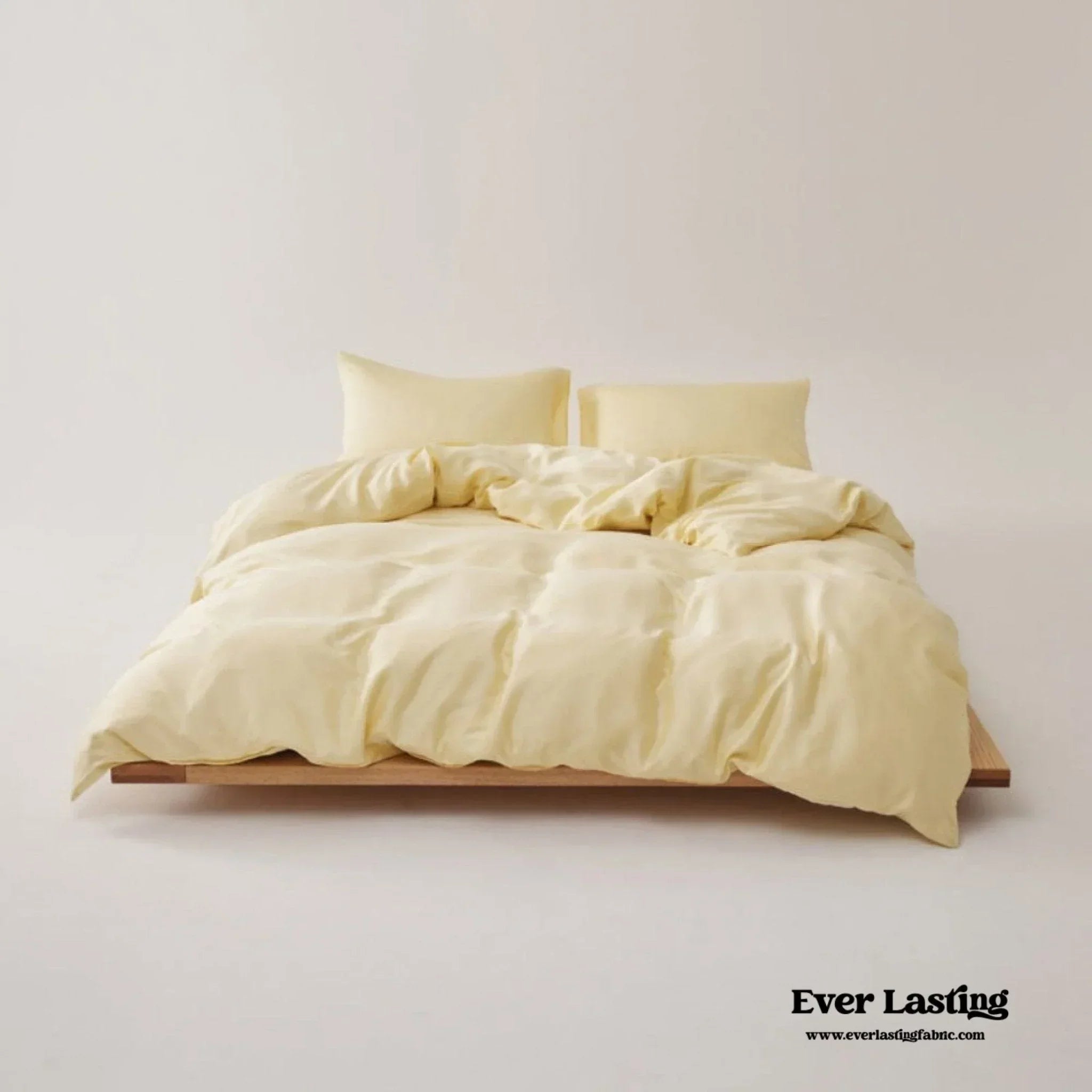 Adeline Pastel Silky Cooling Tencel™ Bedding Set / Coffee, alternate view - House Of Avana