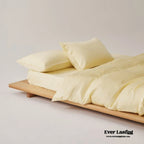 Adeline Pastel Silky Cooling Tencel™ Bedding Set / Coffee, alternate view - House Of Avana