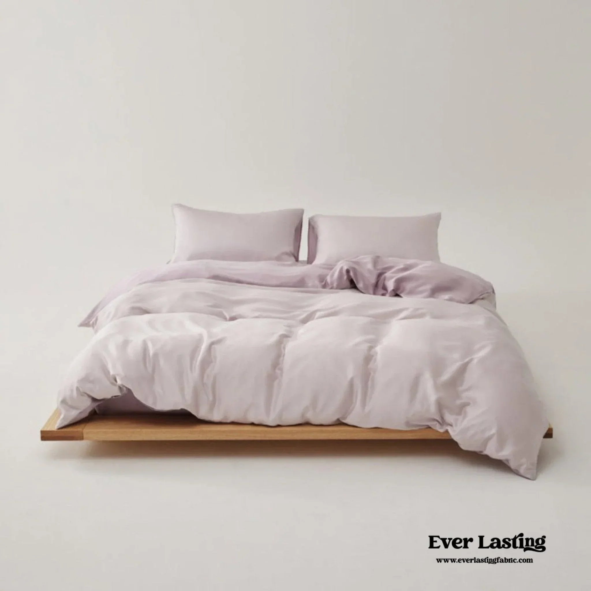 Adeline Pastel Silky Cooling Tencel™ Bedding Set / Coffee, alternate view - House Of Avana