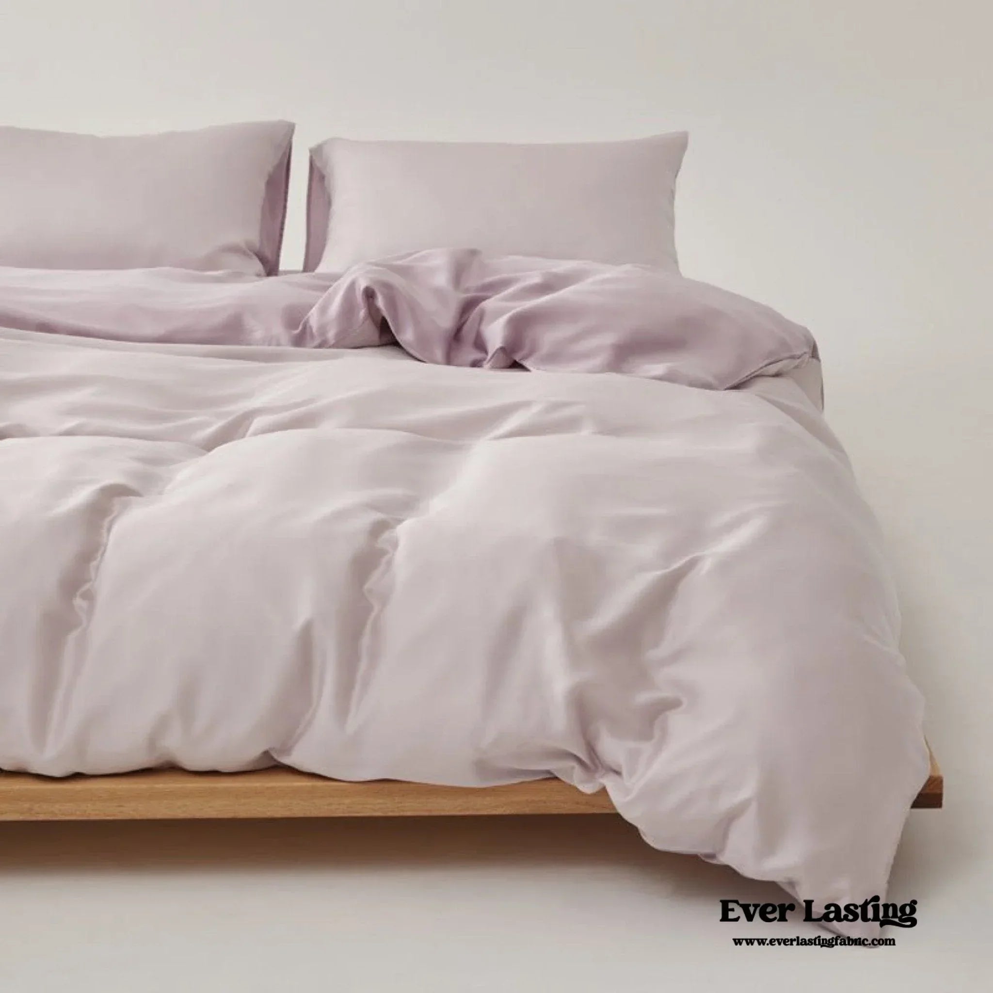 Adeline Pastel Silky Cooling Tencel™ Bedding Set / Coffee, alternate view - House Of Avana