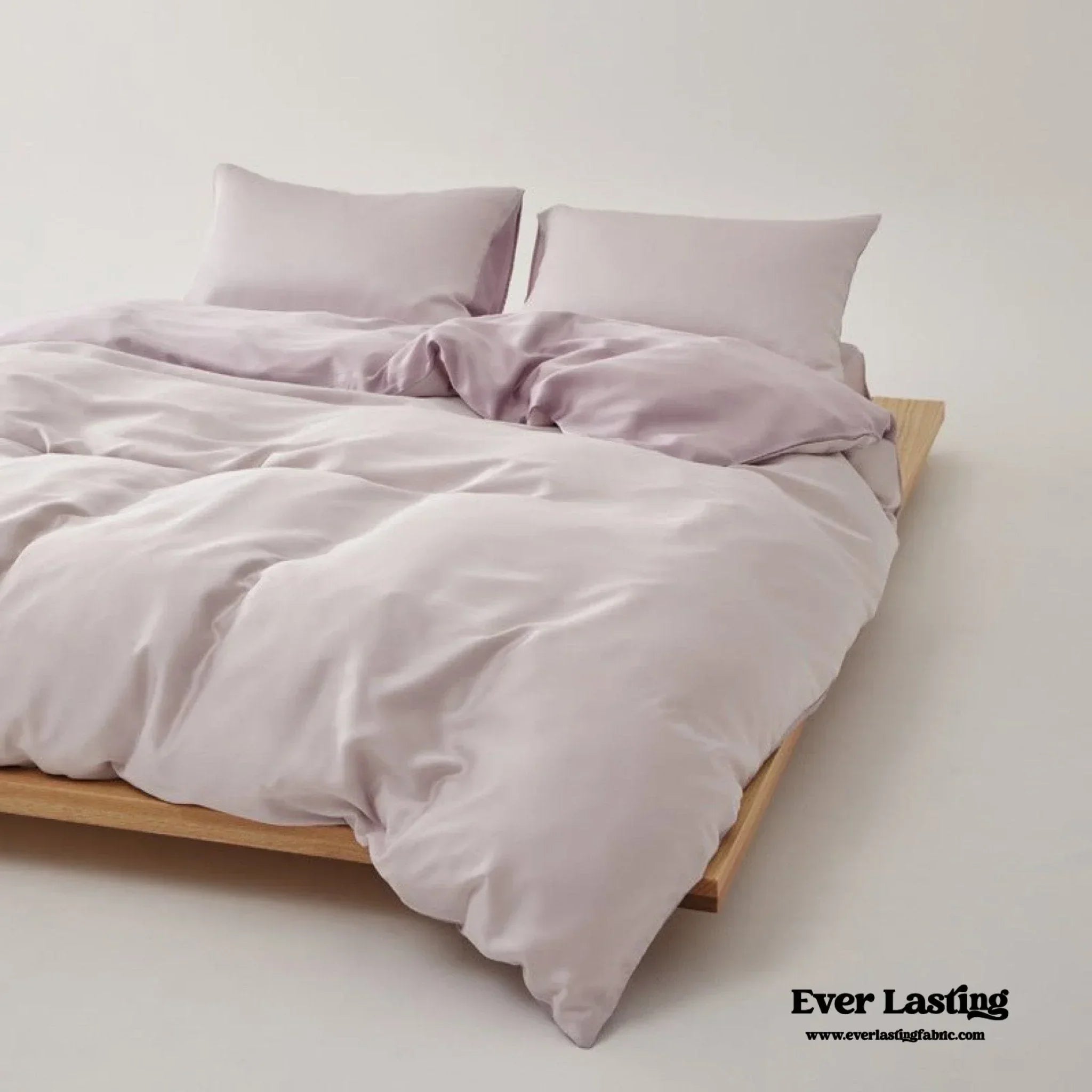 Adeline Pastel Silky Cooling Tencel™ Bedding Set / Coffee, alternate view - House Of Avana