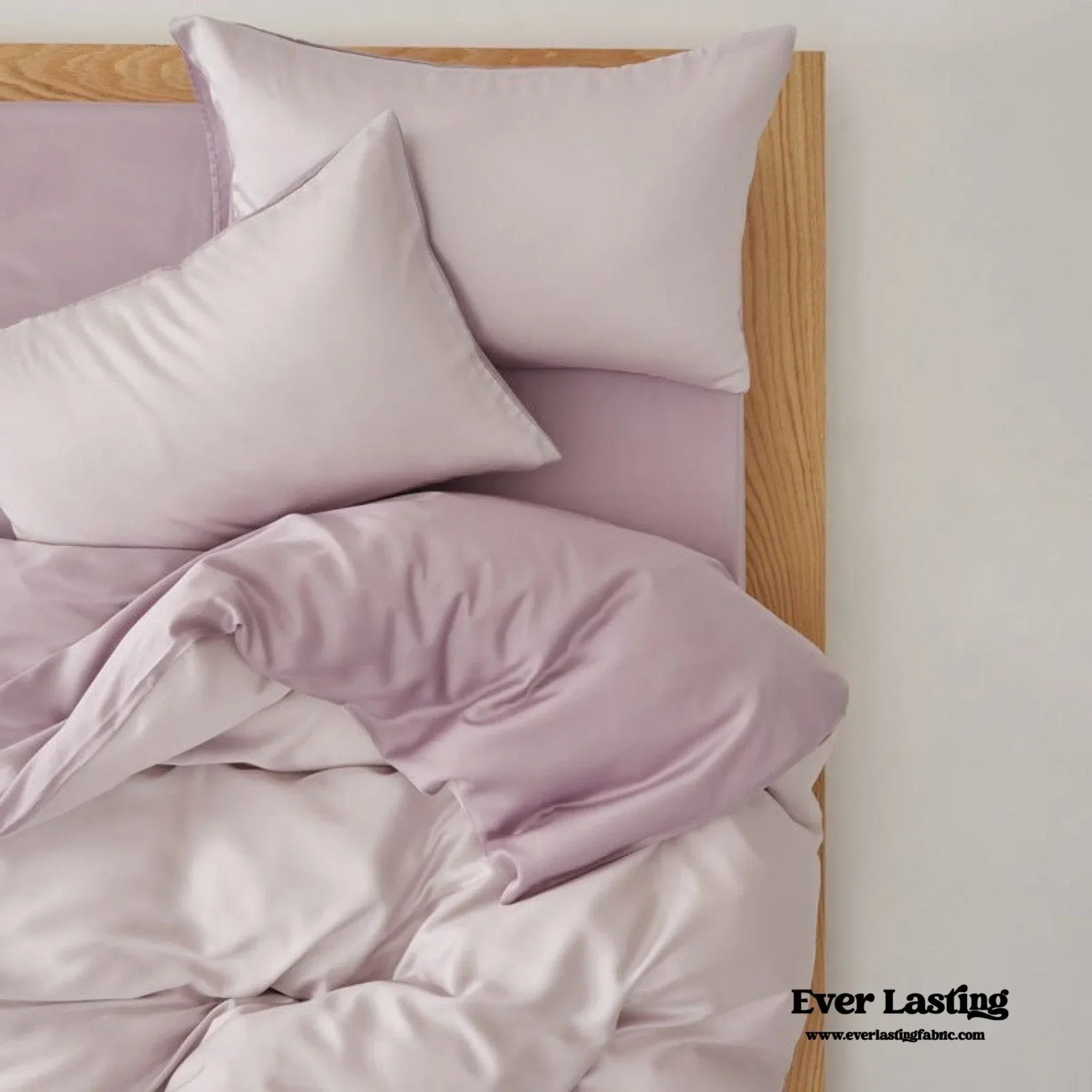 Adeline Pastel Silky Cooling Tencel™ Bedding Set / Coffee, alternate view - House Of Avana
