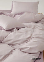 Adeline Pastel Silky Cooling Tencel™ Bedding Set / Coffee, alternate view - House Of Avana