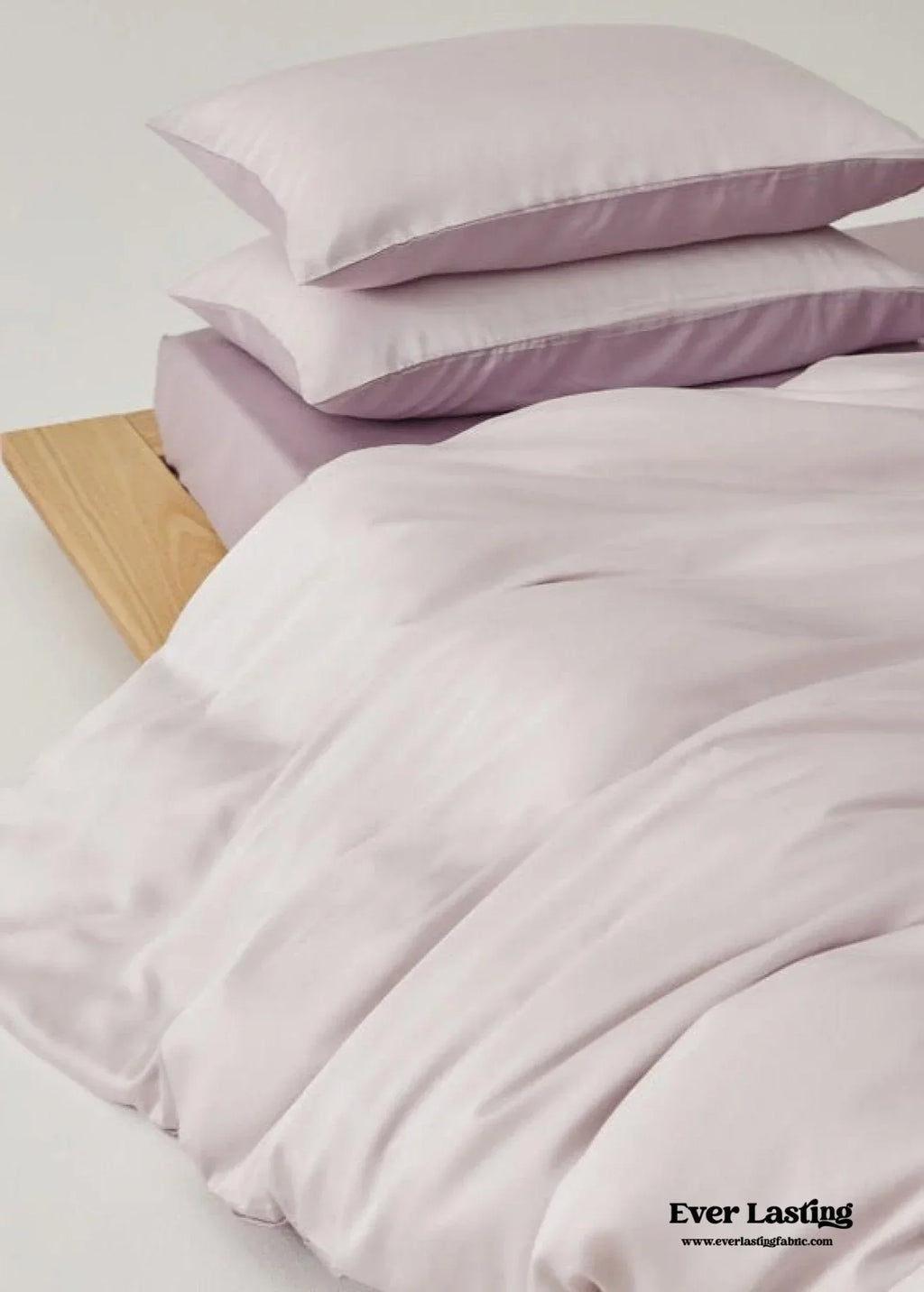 Adeline Pastel Silky Cooling Tencel™ Bedding Set / Coffee, alternate view - House Of Avana