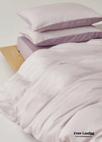 Adeline Pastel Silky Cooling Tencel™ Bedding Set / Coffee, alternate view - House Of Avana