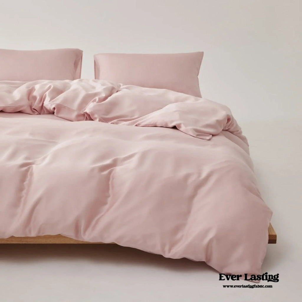 Adeline Pastel Silky Cooling Tencel™ Bedding Set / Coffee, alternate view - House Of Avana