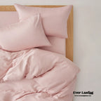 Adeline Pastel Silky Cooling Tencel™ Bedding Set / Coffee, alternate view - House Of Avana