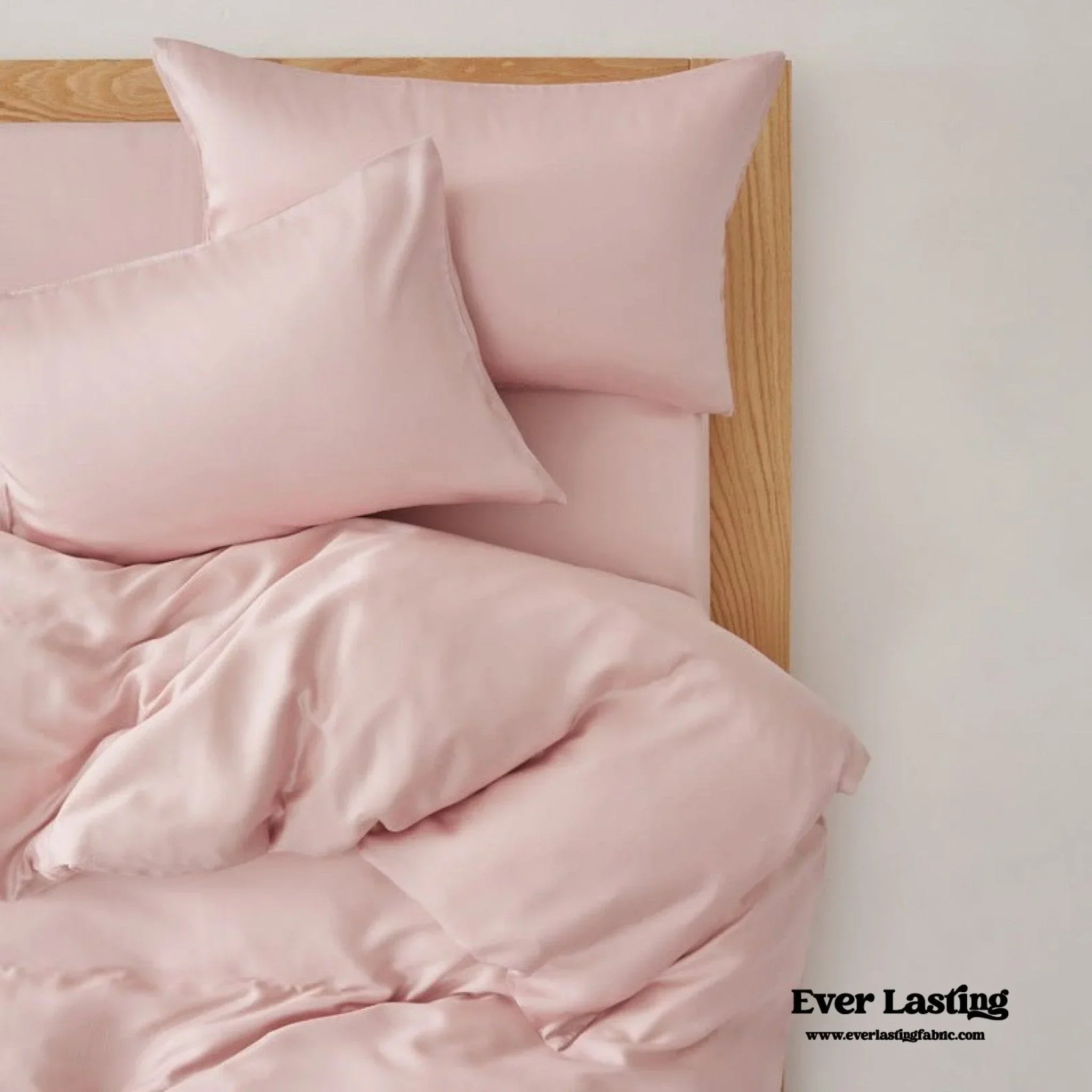Adeline Pastel Silky Cooling Tencel™ Bedding Set / Coffee, alternate view - House Of Avana