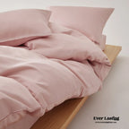 Adeline Pastel Silky Cooling Tencel™ Bedding Set / Coffee, alternate view - House Of Avana