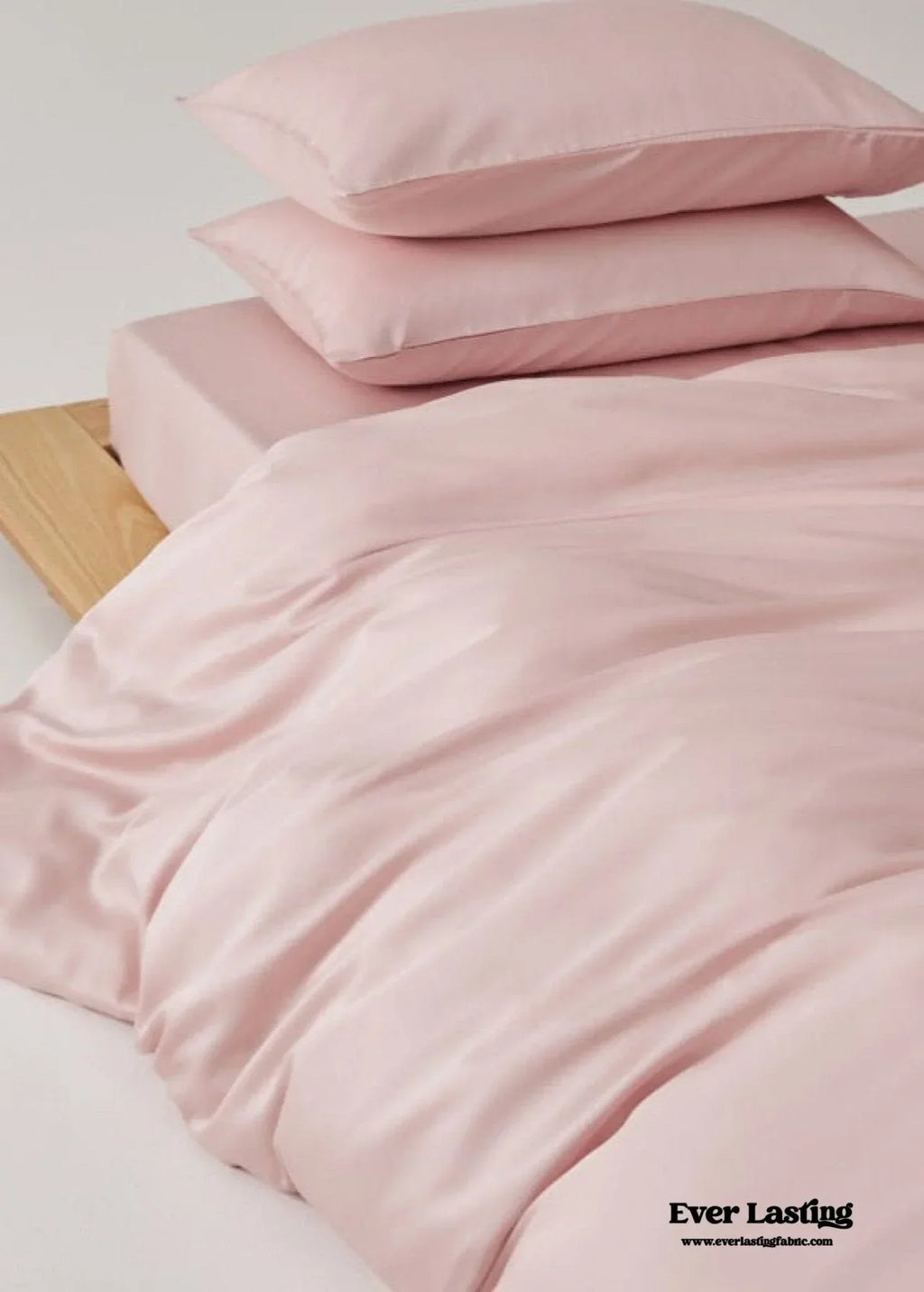 Adeline Pastel Silky Cooling Tencel™ Bedding Set / Coffee, alternate view - House Of Avana