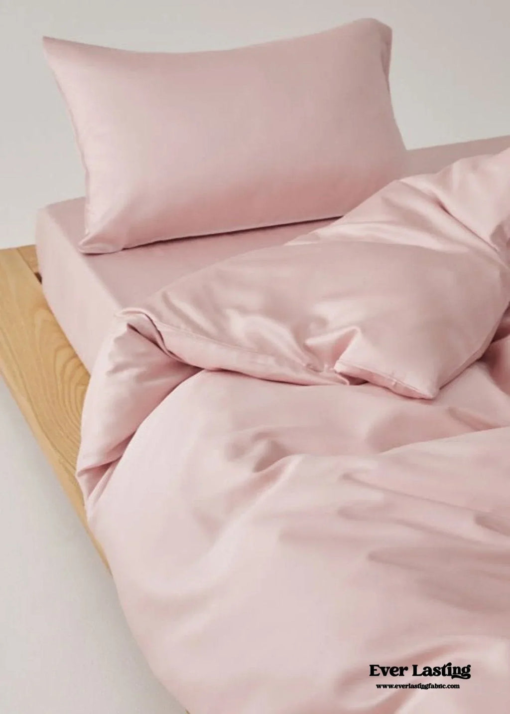Adeline Pastel Silky Cooling Tencel™ Bedding Set / Coffee, alternate view - House Of Avana