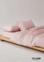 Adeline Pastel Silky Cooling Tencel™ Bedding Set / Coffee, alternate view - House Of Avana