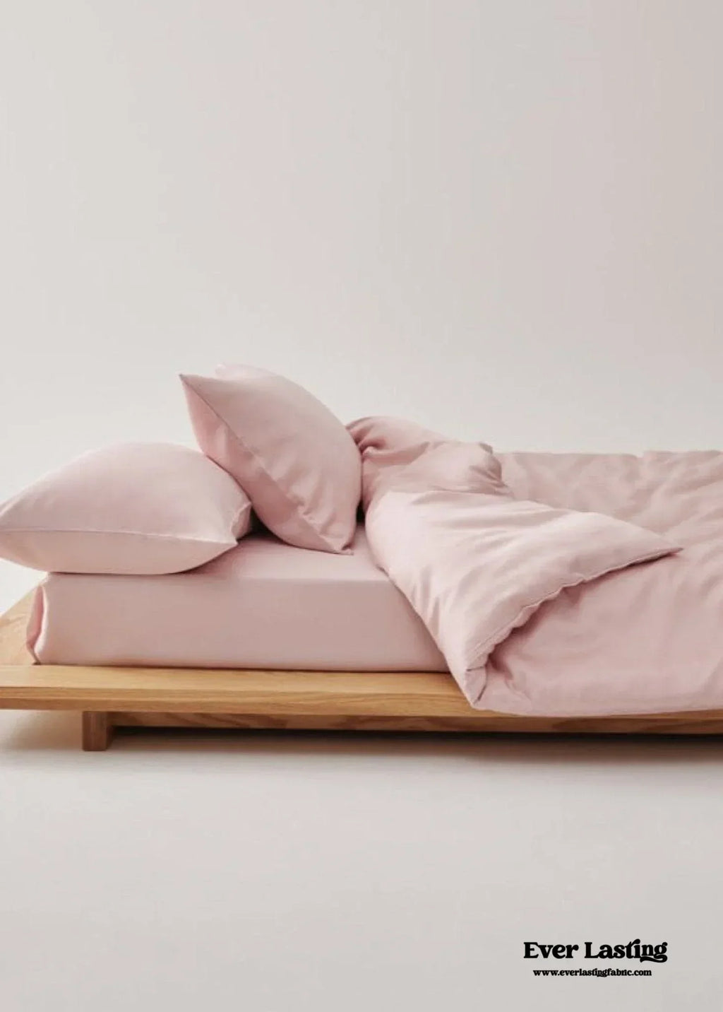 Adeline Pastel Silky Cooling Tencel™ Bedding Set / Coffee, alternate view - House Of Avana