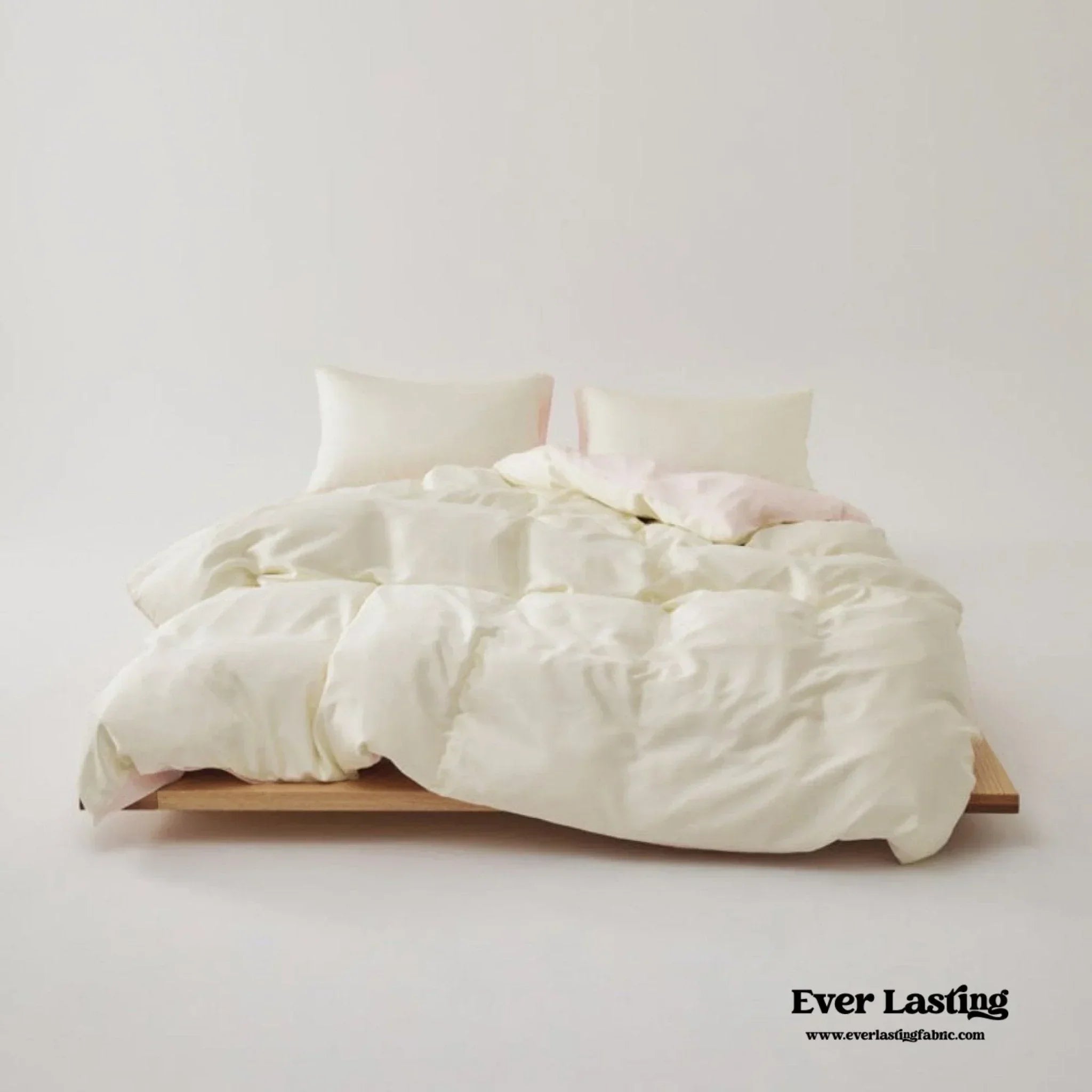 Adeline Pastel Silky Cooling Tencel™ Bedding Set / Coffee, alternate view - House Of Avana
