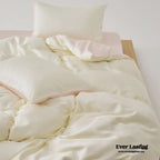 Adeline Pastel Silky Cooling Tencel™ Bedding Set / Coffee, alternate view - House Of Avana