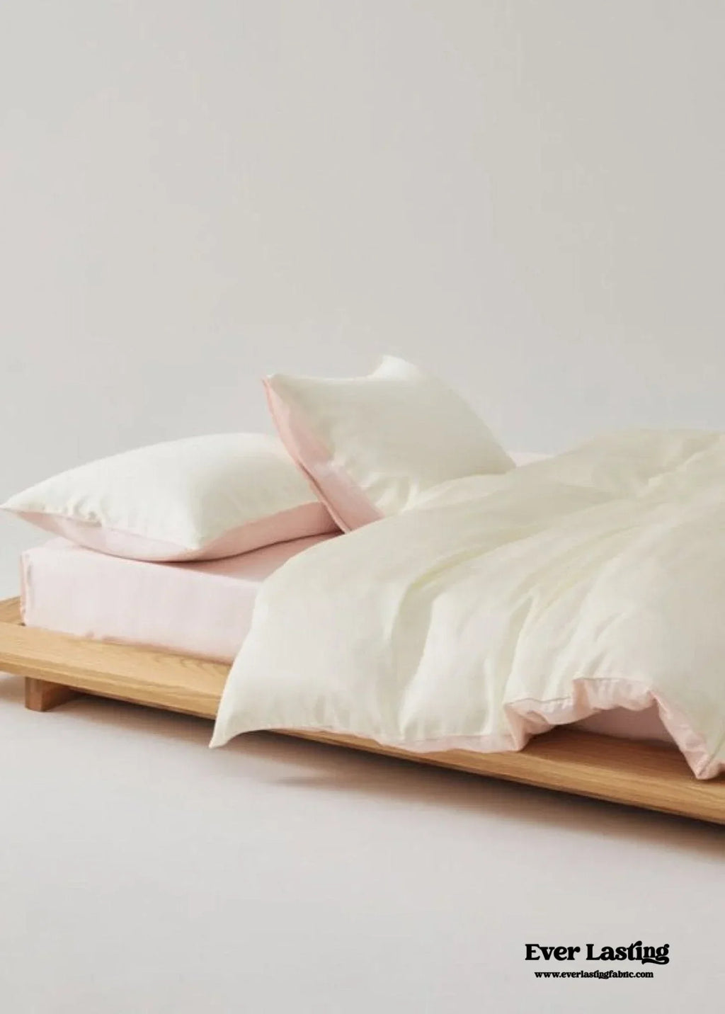 Adeline Pastel Silky Cooling Tencel™ Bedding Set / Coffee, alternate view - House Of Avana