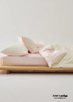Adeline Pastel Silky Cooling Tencel™ Bedding Set / Coffee, alternate view - House Of Avana