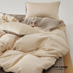 Adeline Pastel Silky Cooling Tencel™ Bedding Set / Coffee, alternate view - House Of Avana