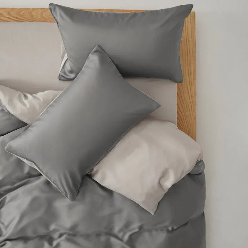 Adeline Pastel Silky Cooling TENCEL™ Bedding Set / Green