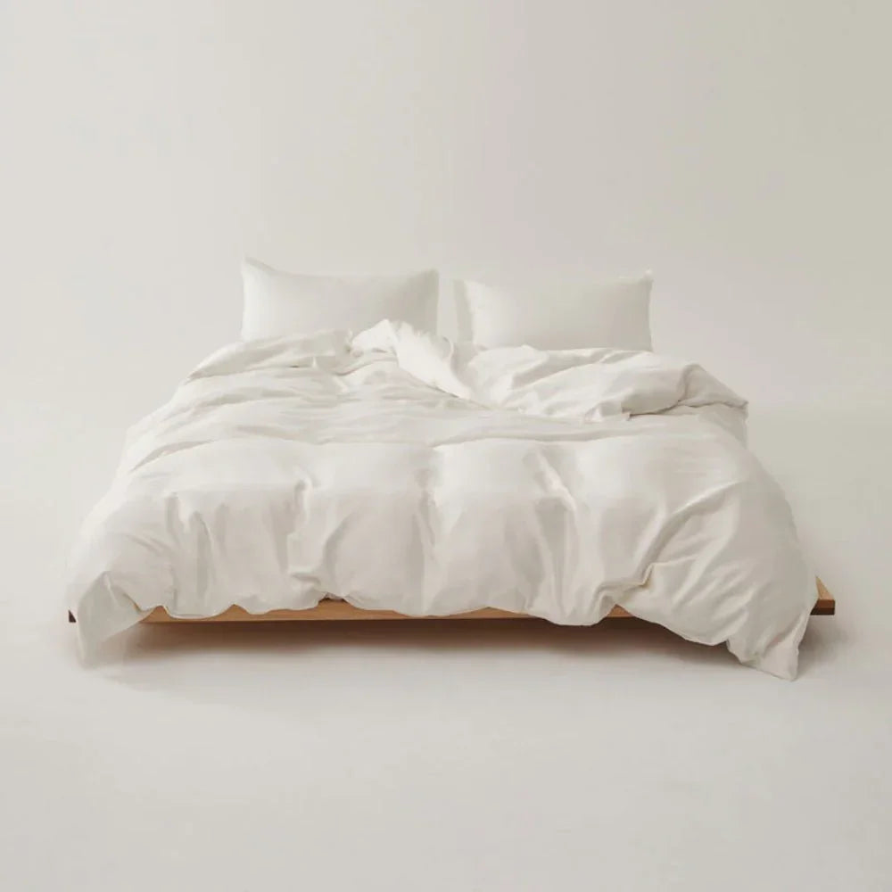 Adeline Pastel Silky Cooling TENCEL™ Bedding Set / Green