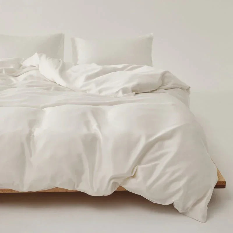 Adeline Pastel Silky Cooling TENCEL™ Bedding Set / Green