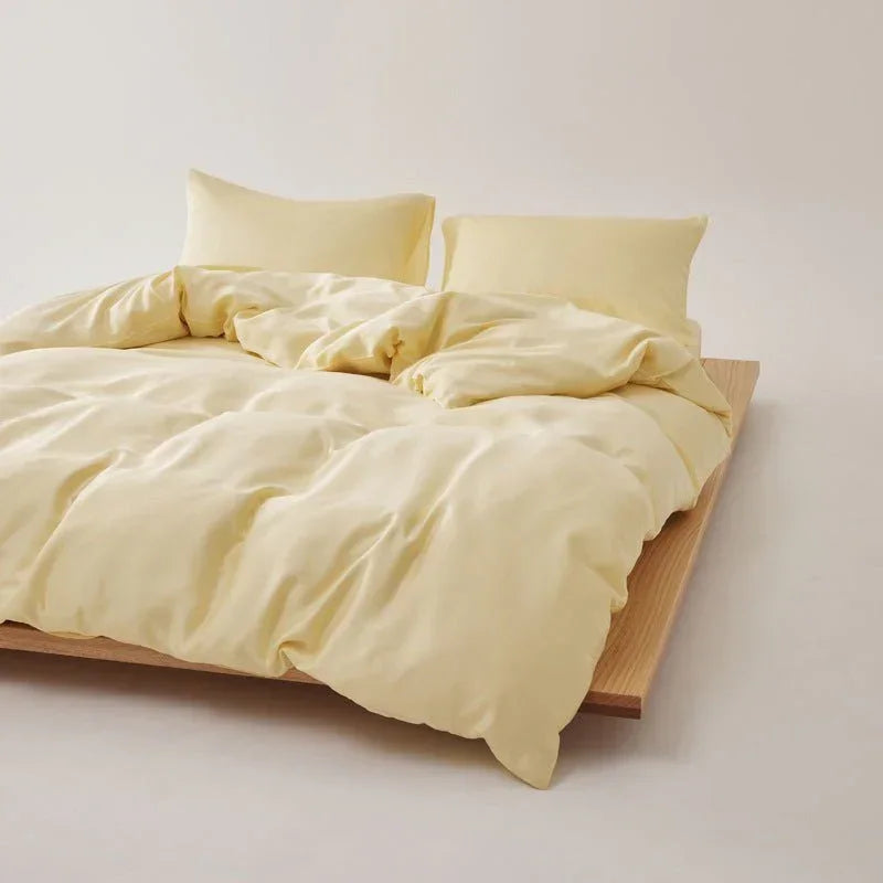 Adeline Pastel Silky Cooling TENCEL™ Bedding Set / Green