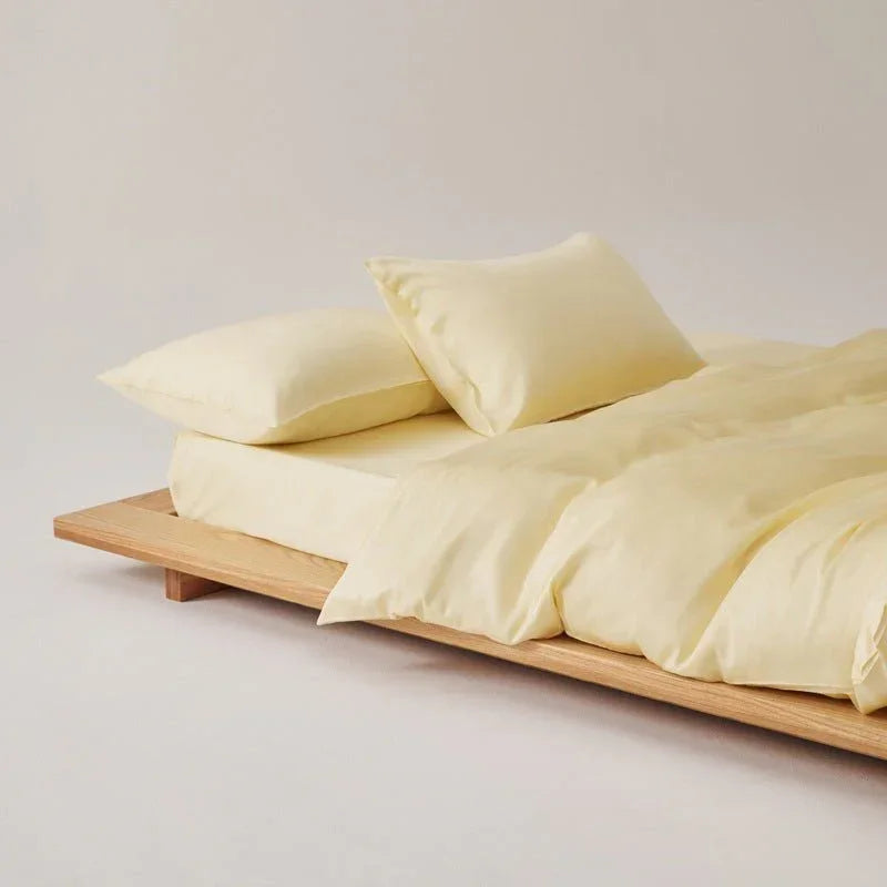 Adeline Pastel Silky Cooling TENCEL™ Bedding Set / Green