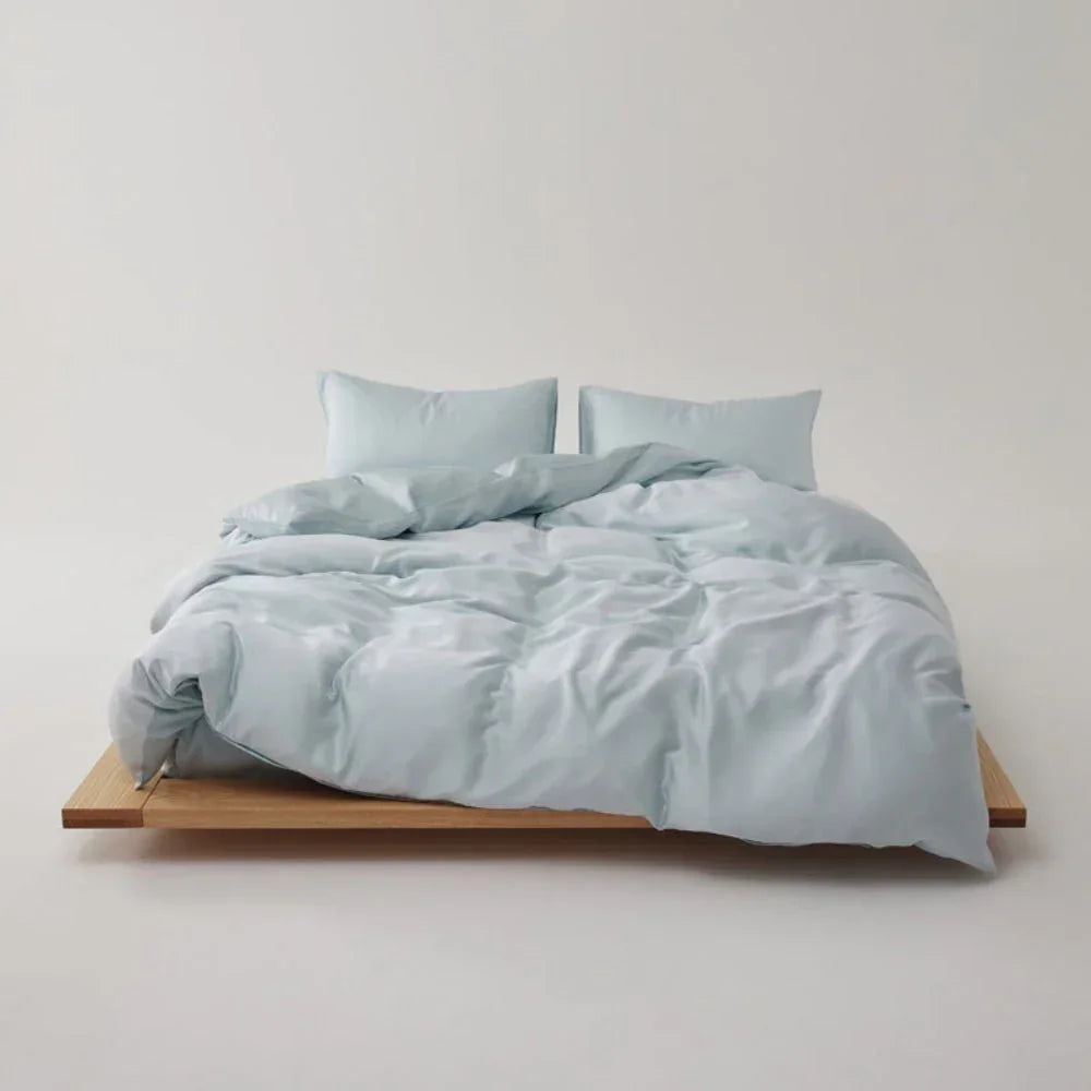 Adeline Pastel Silky Cooling TENCEL™ Bedding Set / Green
