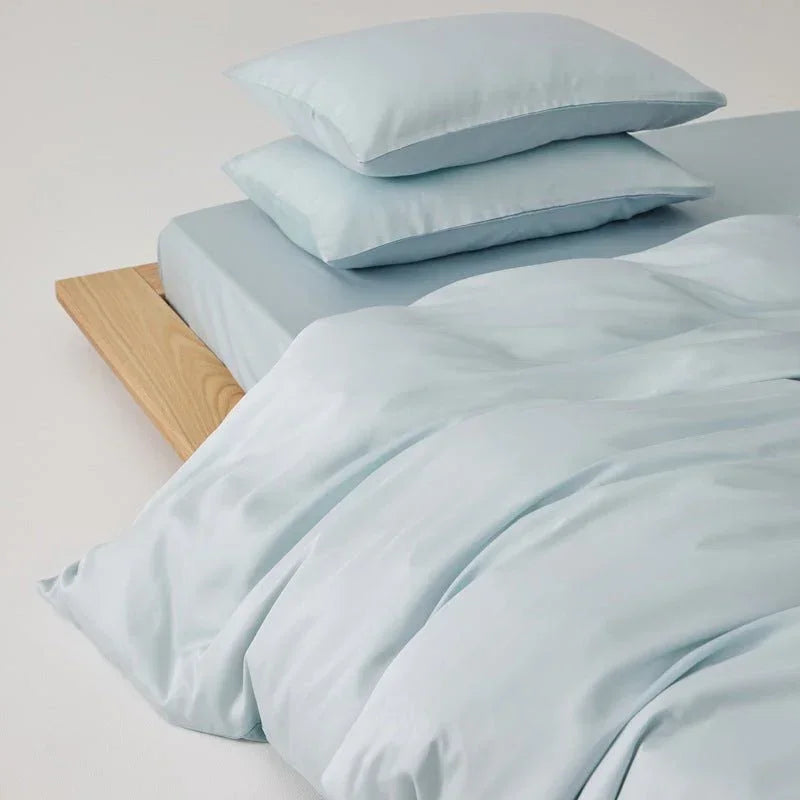 Adeline Pastel Silky Cooling TENCEL™ Bedding Set / Green