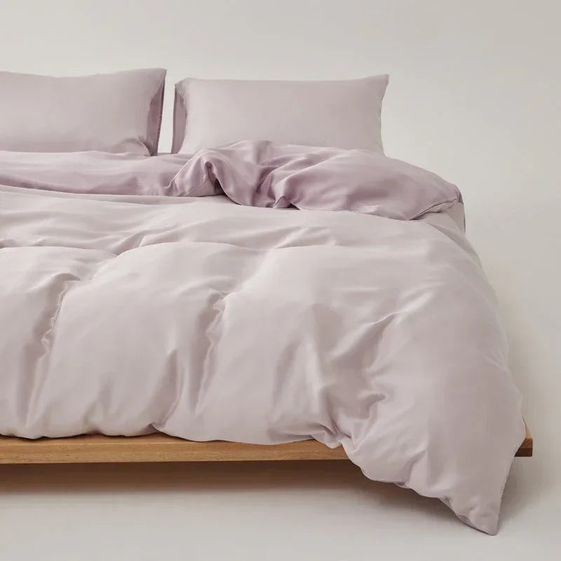 Adeline Pastel Silky Cooling TENCEL™ Bedding Set / Green
