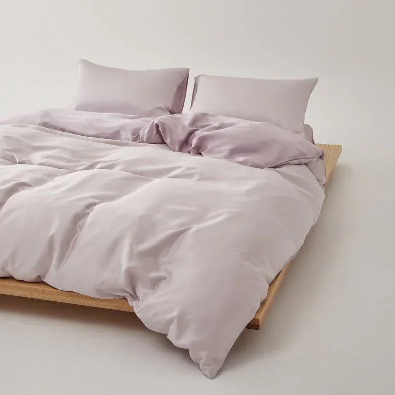 Adeline Pastel Silky Cooling TENCEL™ Bedding Set / Green