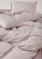 Adeline Pastel Silky Cooling TENCEL™ Bedding Set / Green