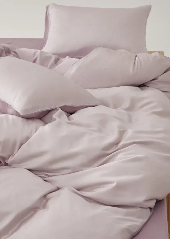 Adeline Pastel Silky Cooling TENCEL™ Bedding Set / Green