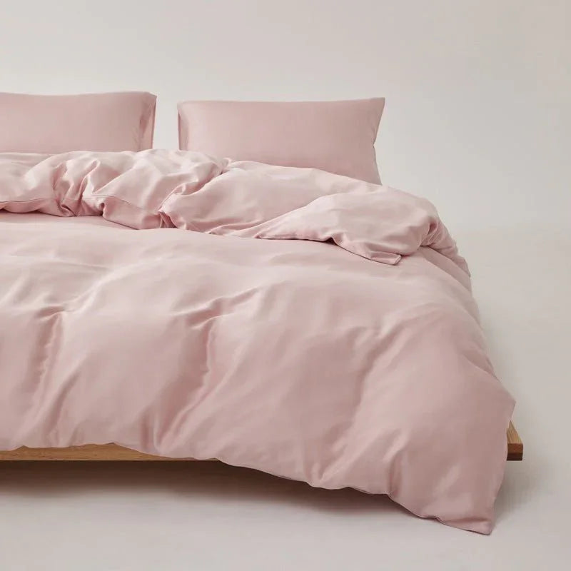 Adeline Pastel Silky Cooling TENCEL™ Bedding Set / Green