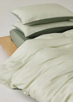 Adeline Pastel Silky Cooling TENCEL™ Bedding Set / Green
