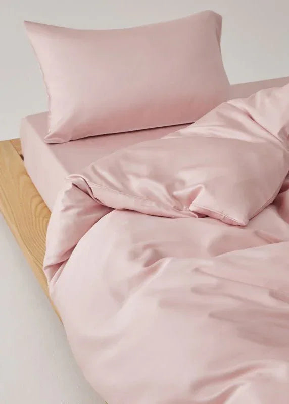 Adeline Pastel Silky Cooling TENCEL™ Bedding Set / Green