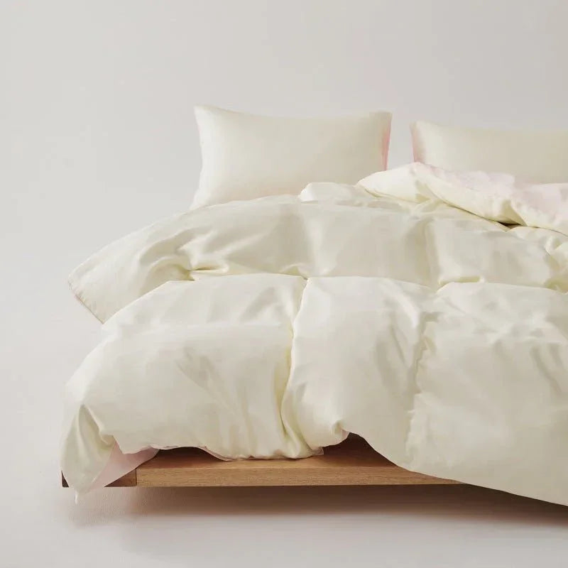 Adeline Pastel Silky Cooling TENCEL™ Bedding Set / Green
