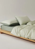 Adeline Pastel Silky Cooling TENCEL™ Bedding Set / Green
