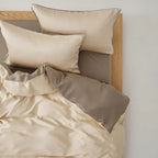 Adeline Pastel Silky Cooling TENCEL™ Bedding Set / Green