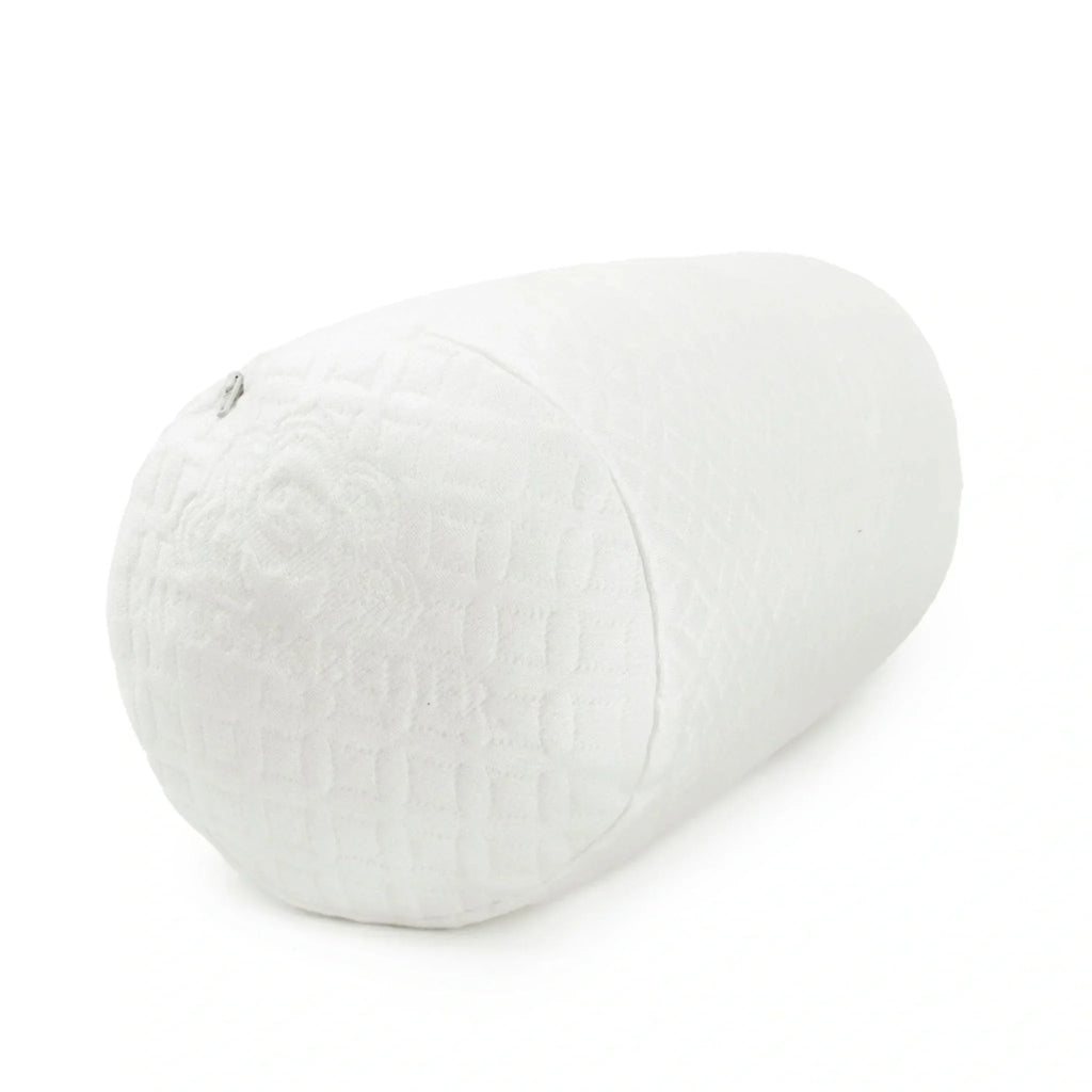 Adjustable Bamboo Cooling Pillow | Bolster, side view - House Of Avana
