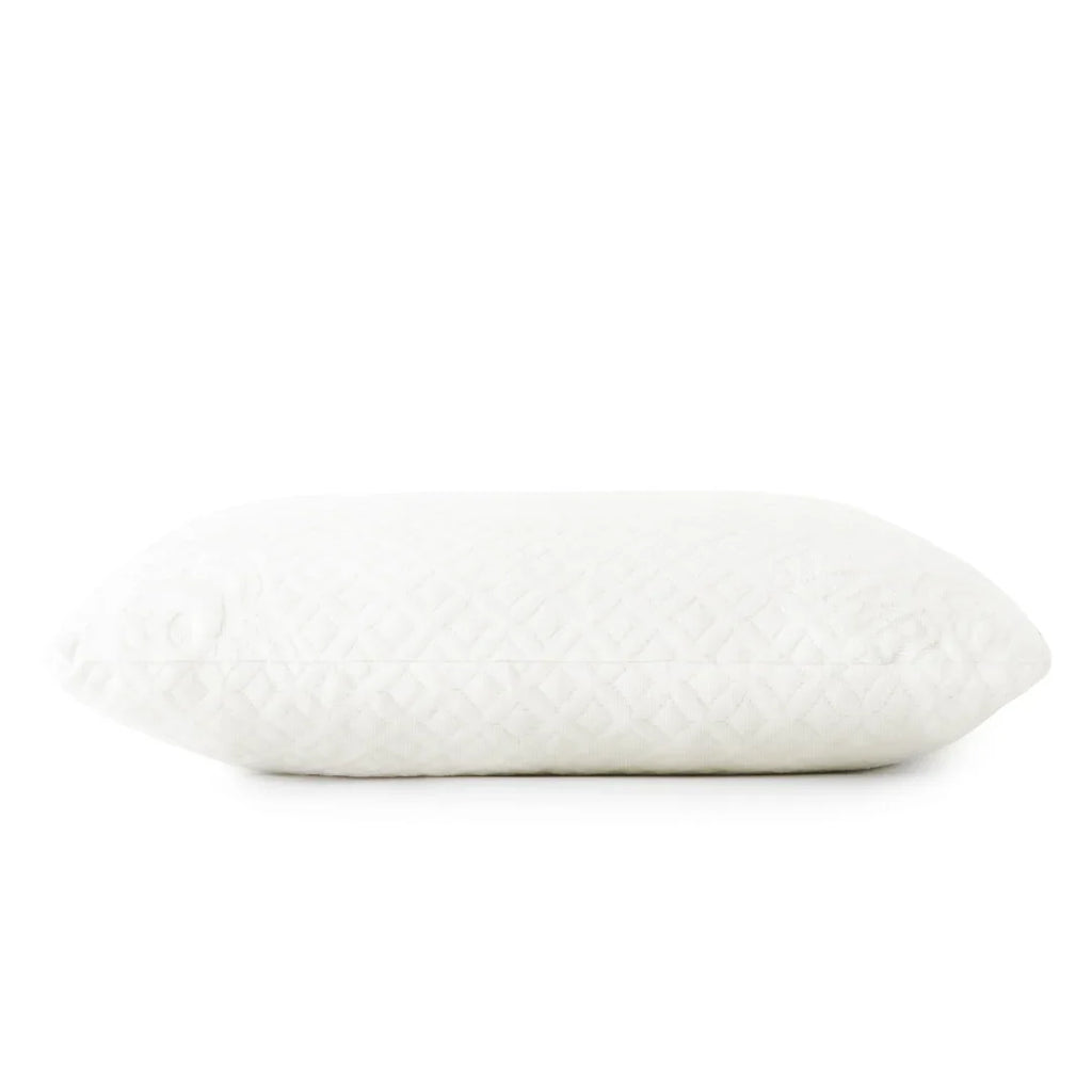 Adjustable Bamboo Cooling Pillow | Spa, side view - House Of Avana