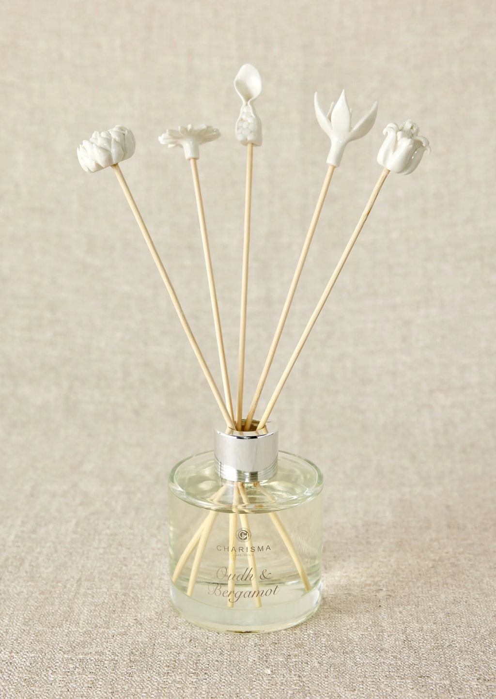 African Flowers Bamboo Diffuser Set - House Of Avana