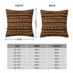 African Mud Cloth Print Cushion Cover - House of Avana