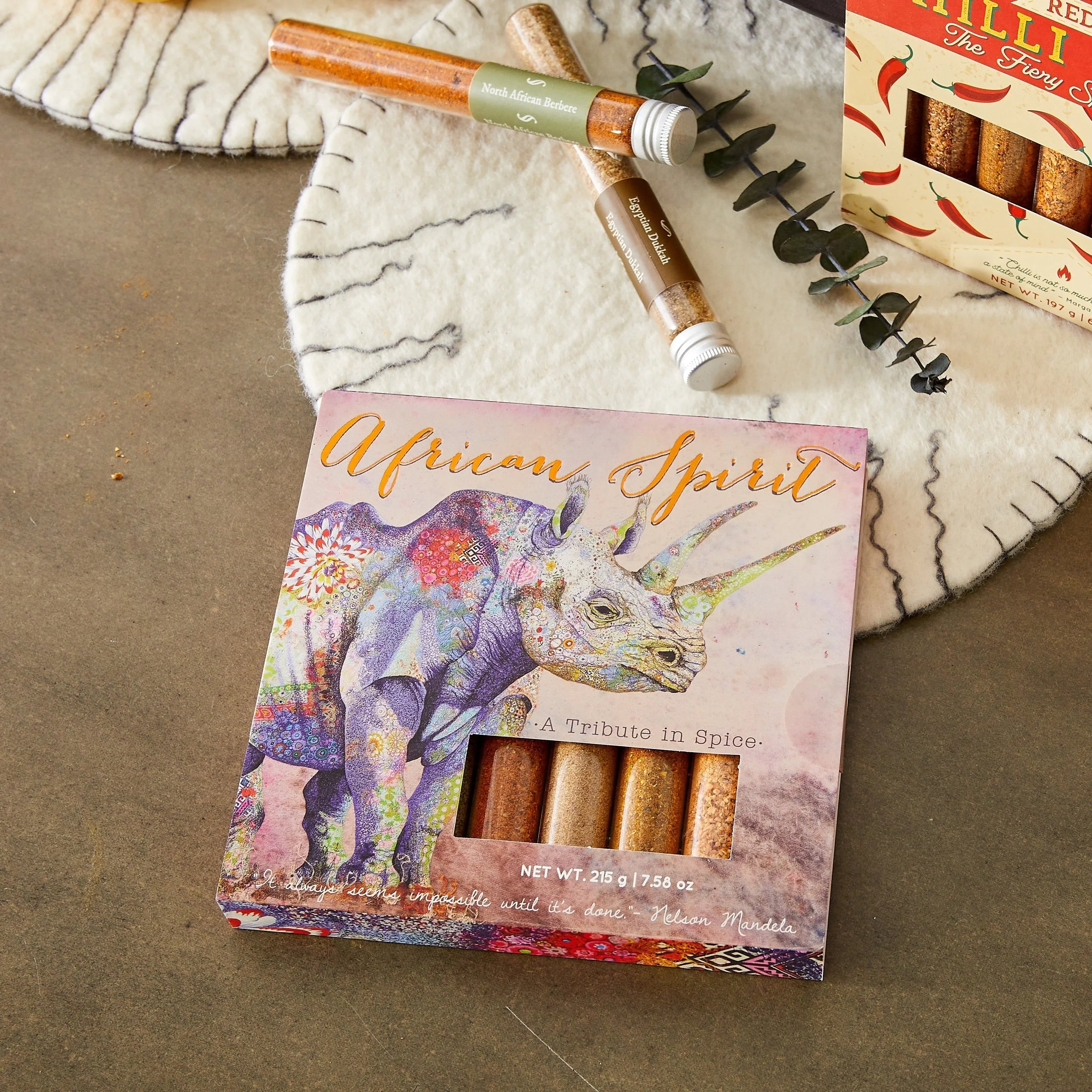 African Spirit Spice Gift Box Set Kanju Interiors